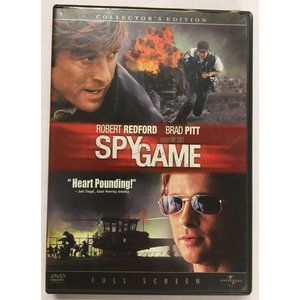 Spy Game (DVD, 2001) Full Screen Starring Brad Pitt & Robert Redford